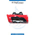FRONT BUMPER, WITH SENSOR AND WIPER HOLE, M-TEC, LED FOG LAMP TYPE